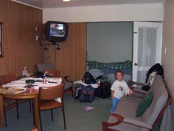 standard accommodation when on the move!
